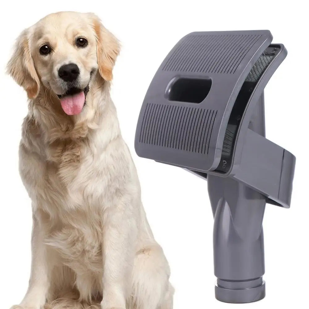 Pet Hair Vacuum Groomer Dog Cat Brush Cleaning Grooming Tool