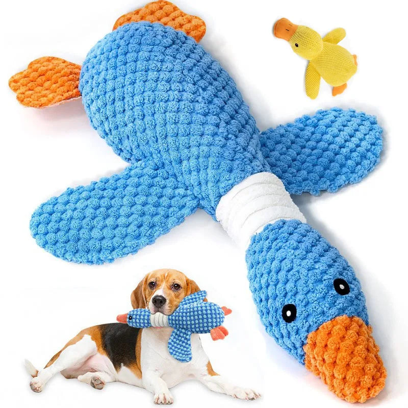 Indestructible Squeaky Chew Toy for Cats and Dogs