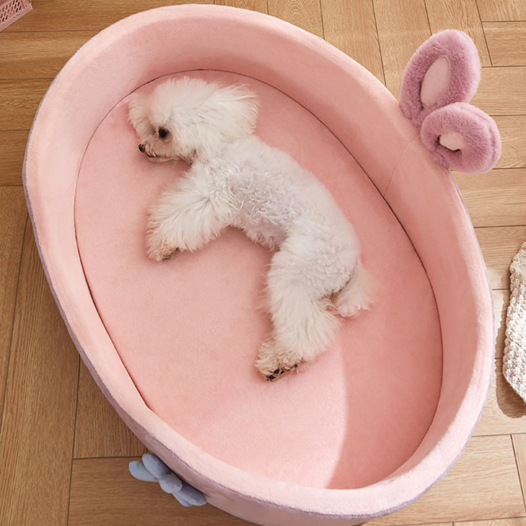 Detachable Washable Pet Bed Soft Dog Cat Sleeping Cushion