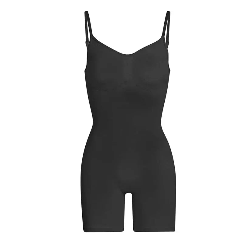 Seamless Tummy Control Bodysuit High Waist Shapewear for Women