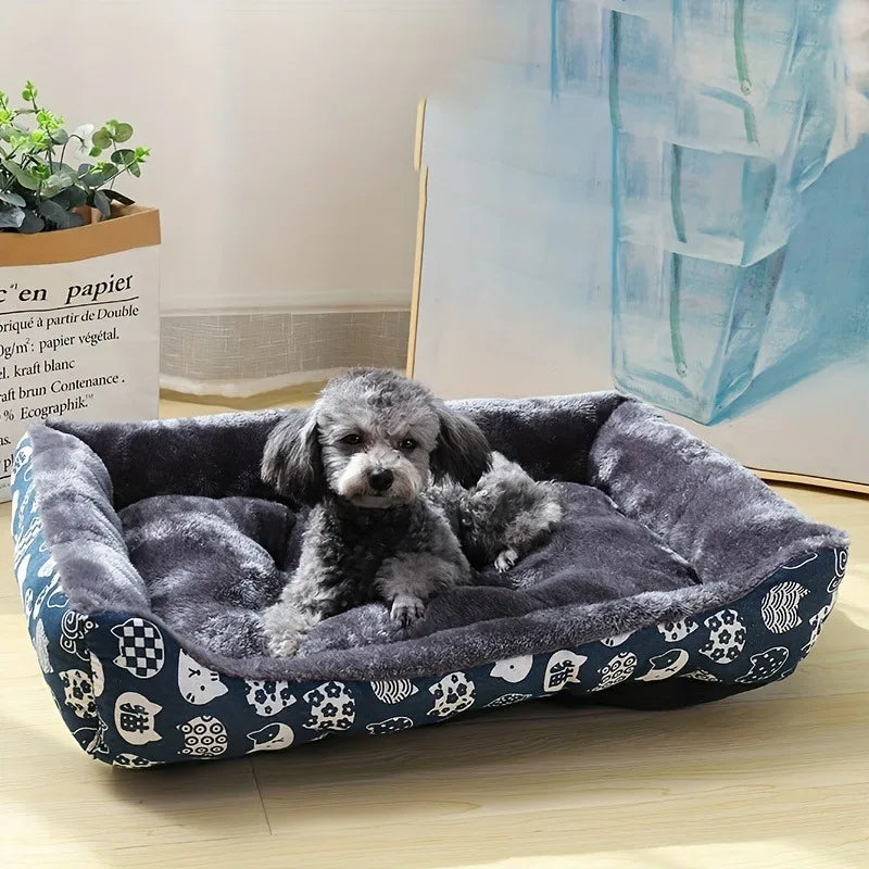 Winter Dog Sofa Bed Mat Soft Pet Cushion for Dogs and Cats
