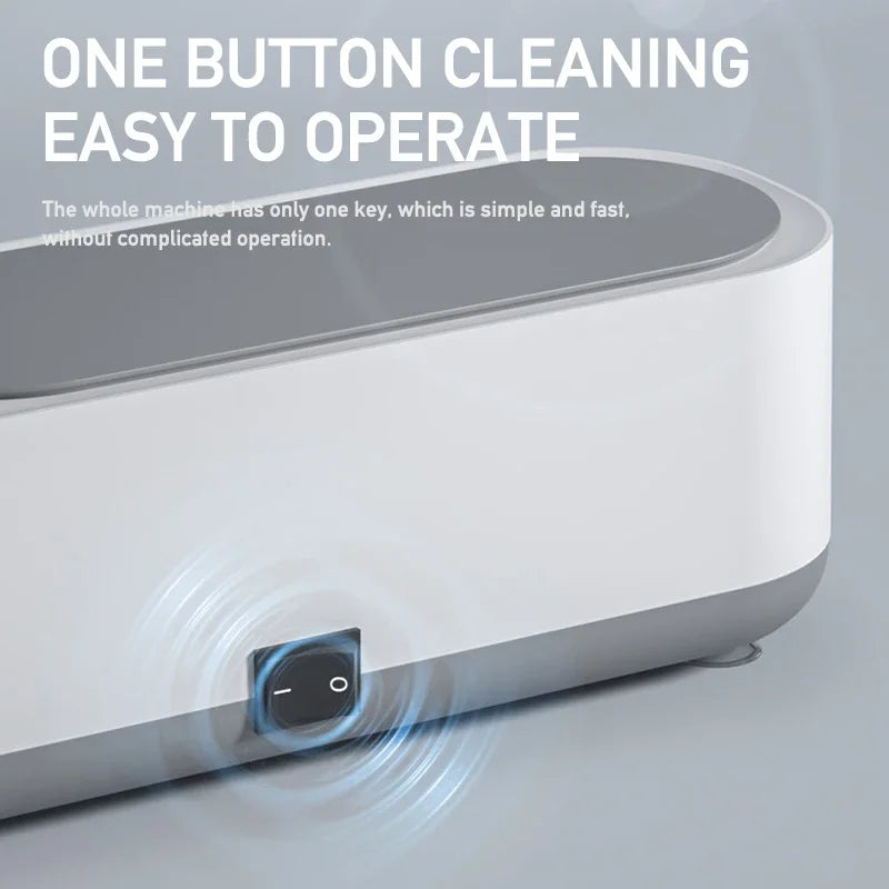 Ultrasonic Jewelry Glasses Watch Makeup Brush Cleaner