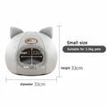 Cozy Semi Enclosed Cat Bed Tent Deep Sleep Nest for Pets