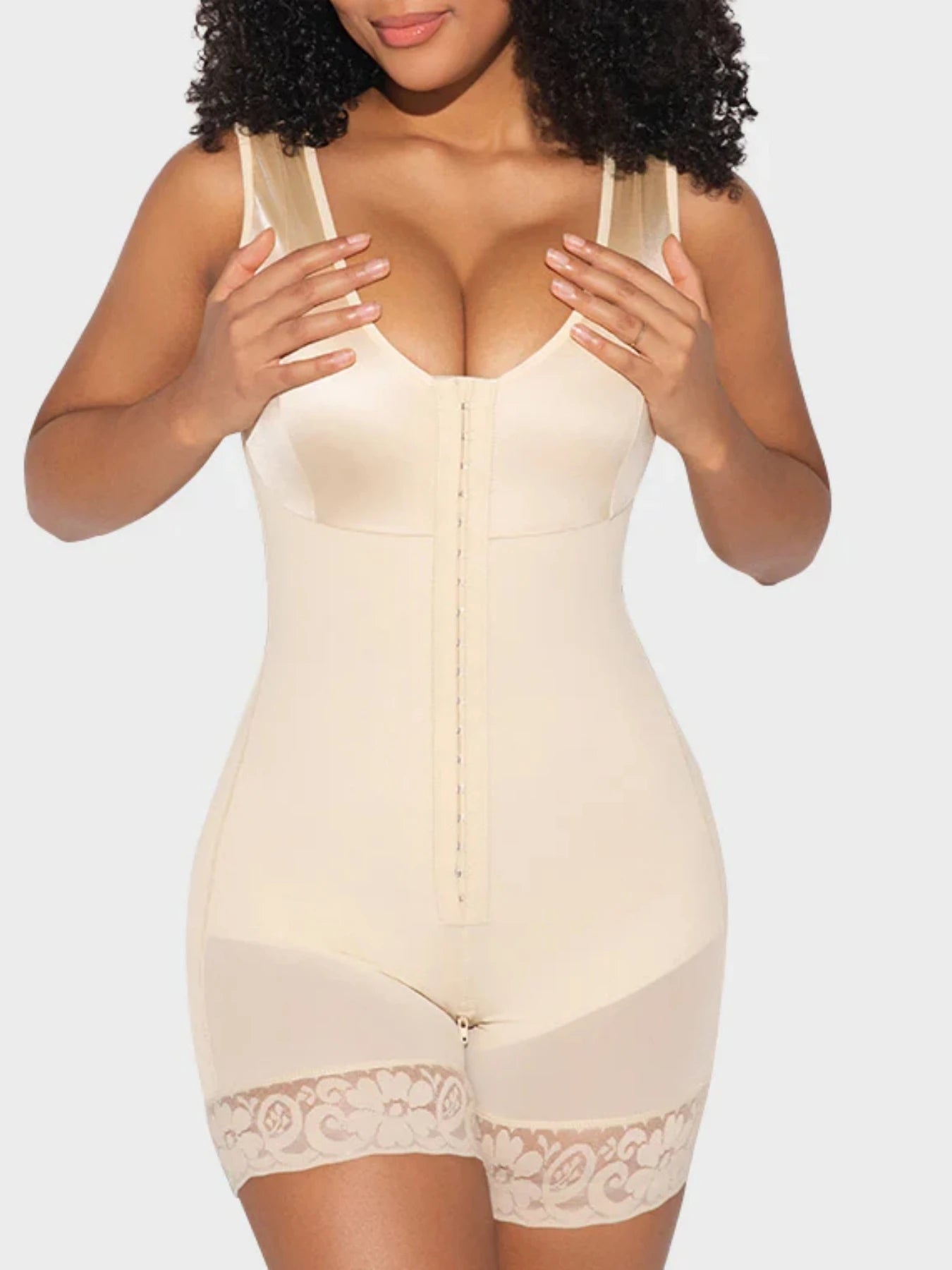 Womens Waist Cincher Bodysuit Shapewear Tummy Control Butt Lifter