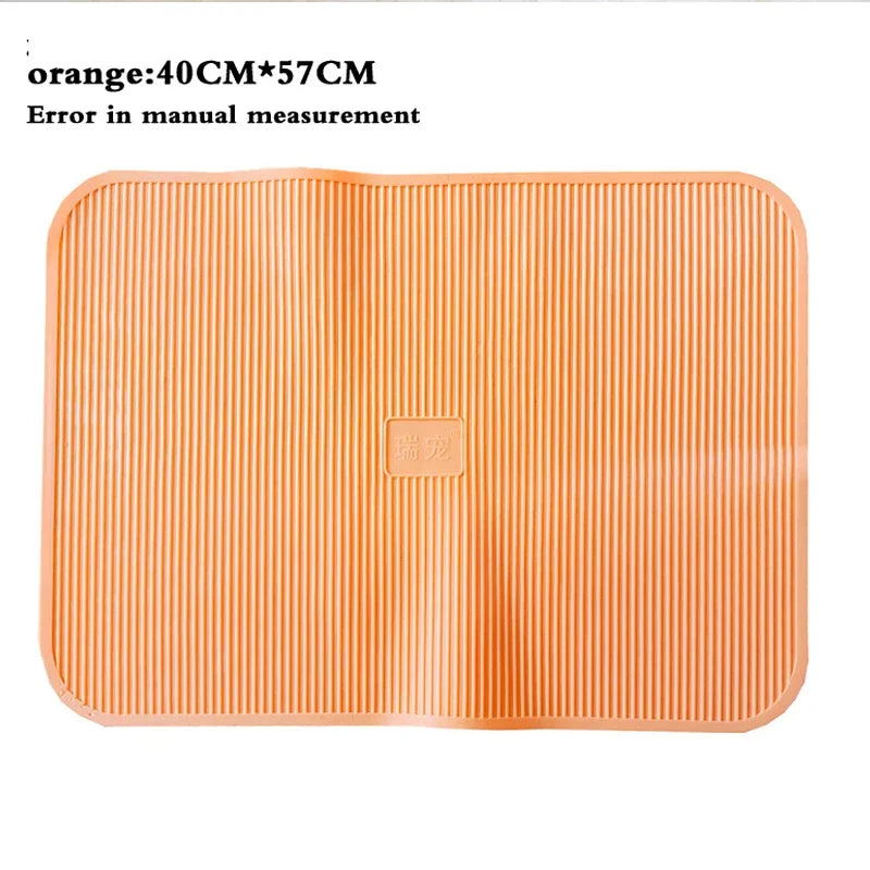 Pet Grooming Table Non Slip Silicone Mat Durable Cleaning Tool