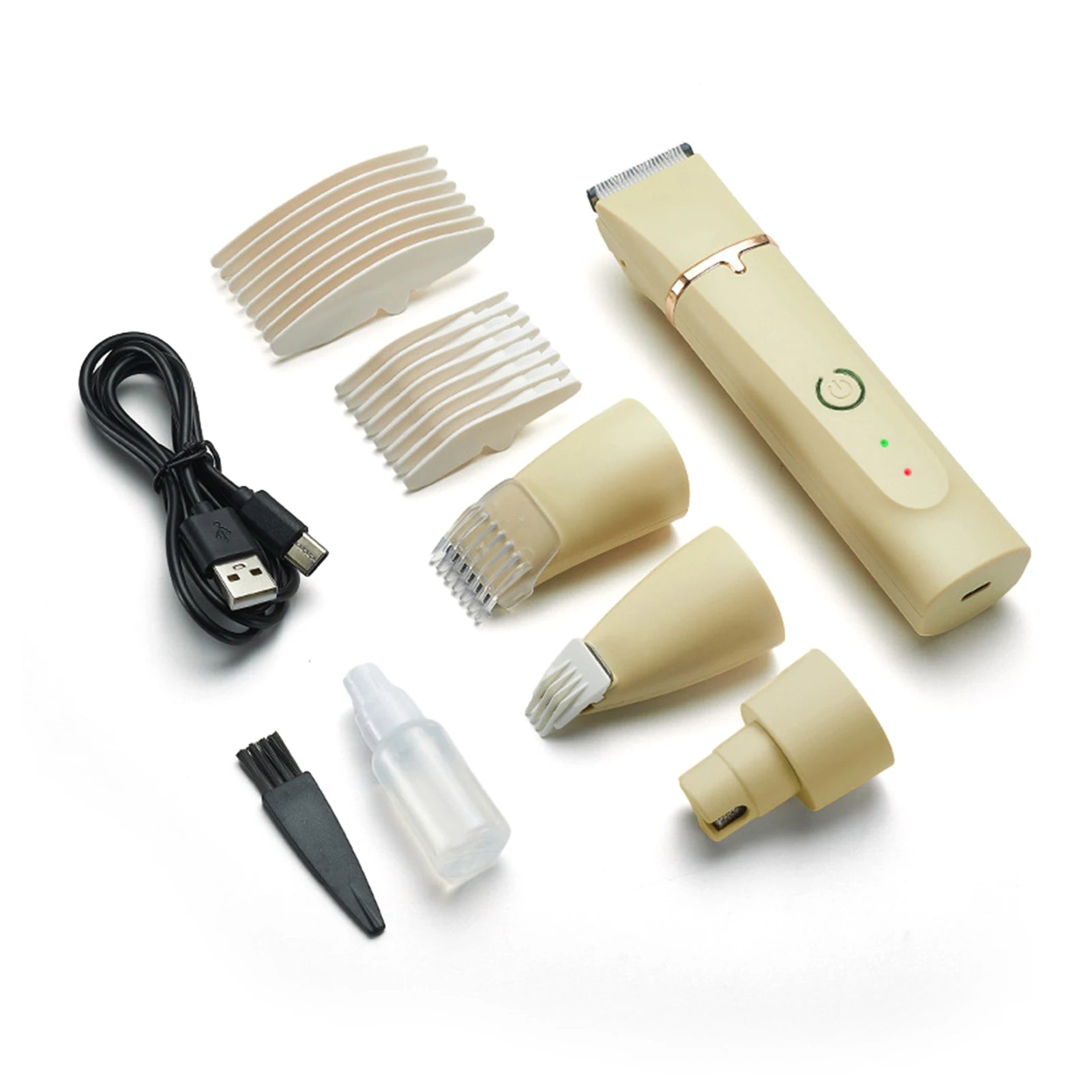4 in 1 Electric Pet Grooming Kit Dog Cat Hair Clipper Trimmer