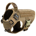 Tactical Military Dog Harness Training Vest for Large Dogs