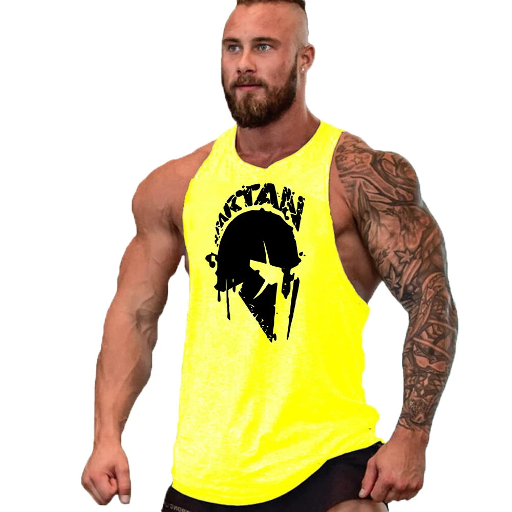 Mens Stringer Gym Tank Top Sleeveless Workout Fitness Shirt