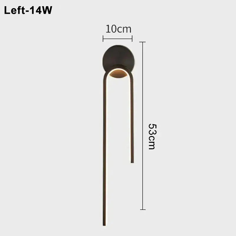 Modern LED Wall Sconce Indoor Light for Living Room Bedroom Bedside