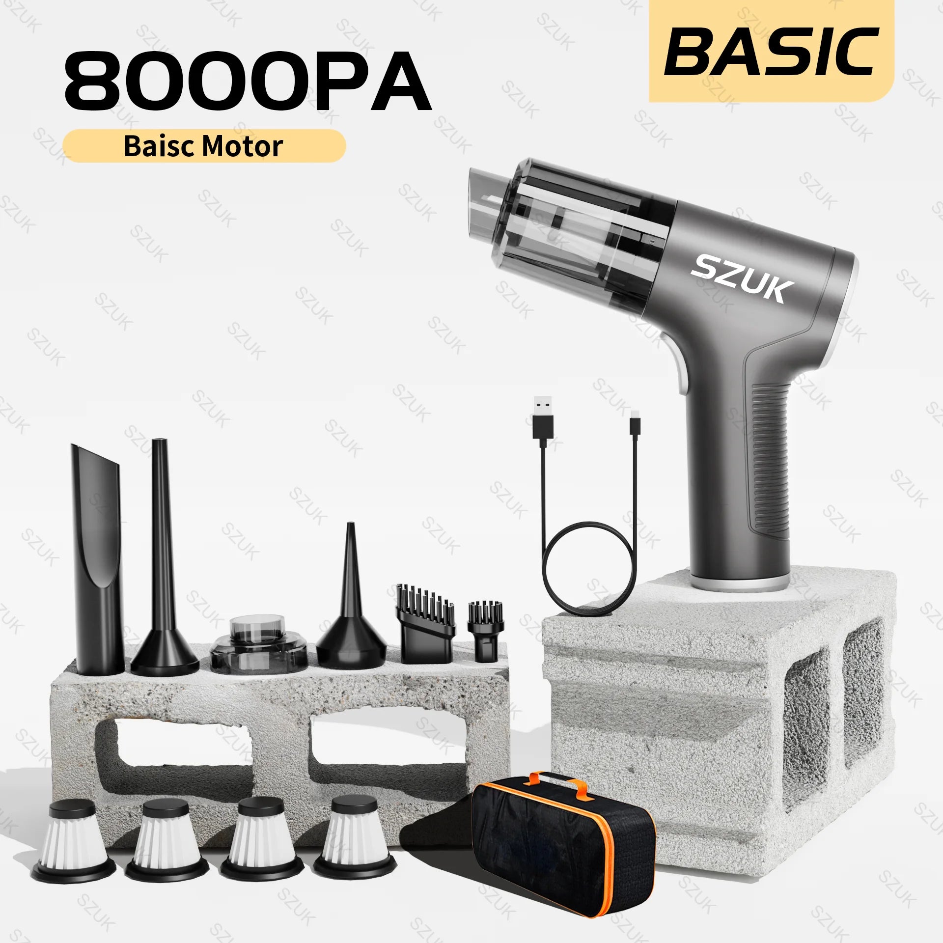 Powerful Handheld Vacuum Cleaner – Wireless, Portable & Efficient