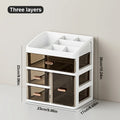 Large Capacity Dustproof Cosmetic Storage Box Drawer Organizers