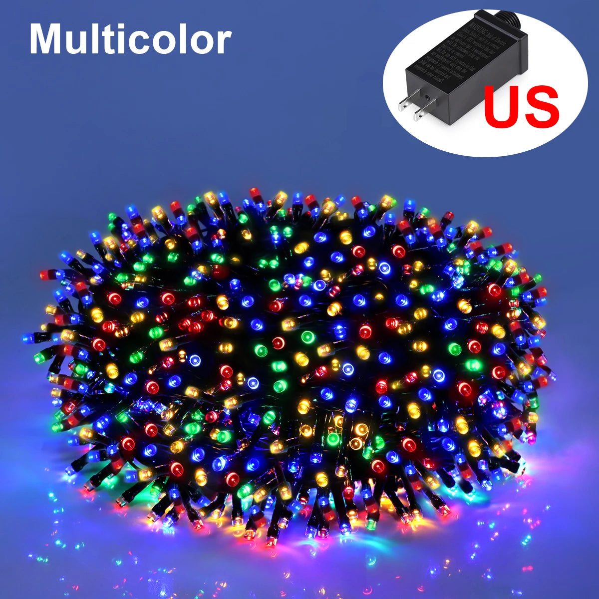Waterproof LED Fairy String Lights 10M to 100M Outdoor Holiday Decor