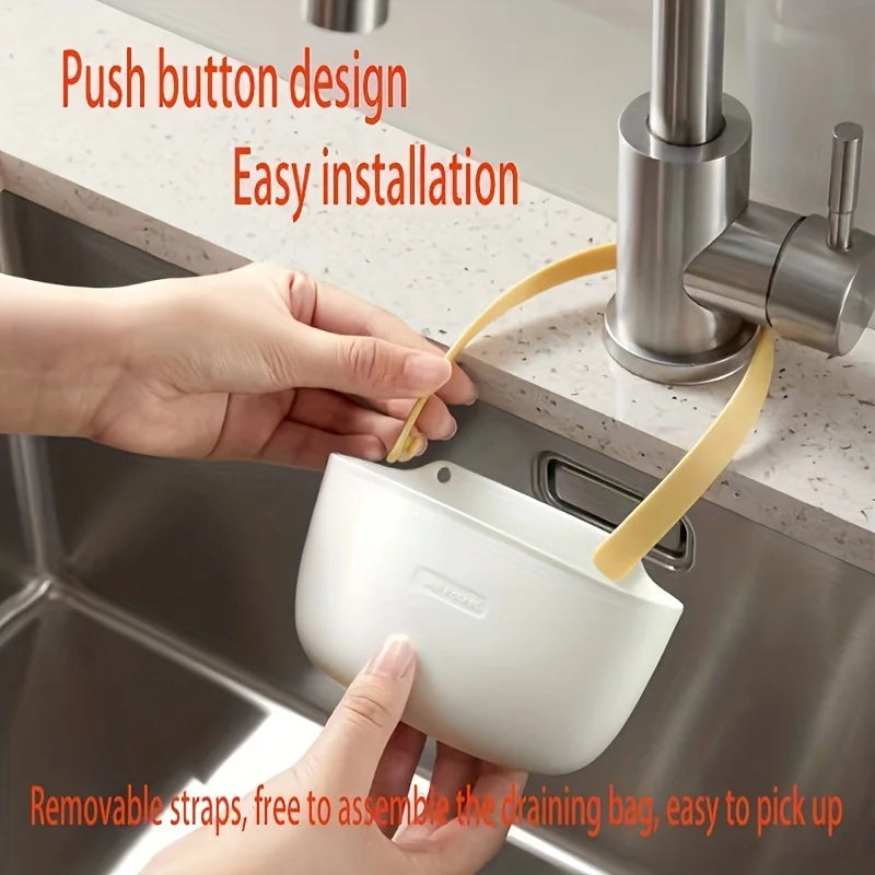 Multifunctional Kitchen Draining Rack Countertop Storage Organizer