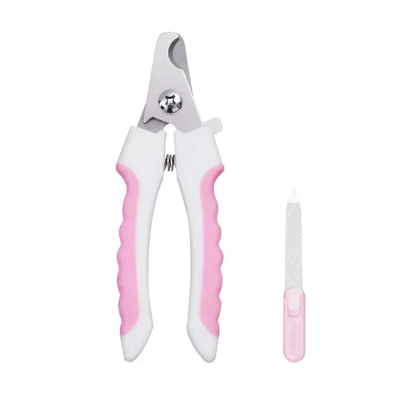 Pet Nail Clippers Dog Cat Claw Trimmer Grooming Tool
