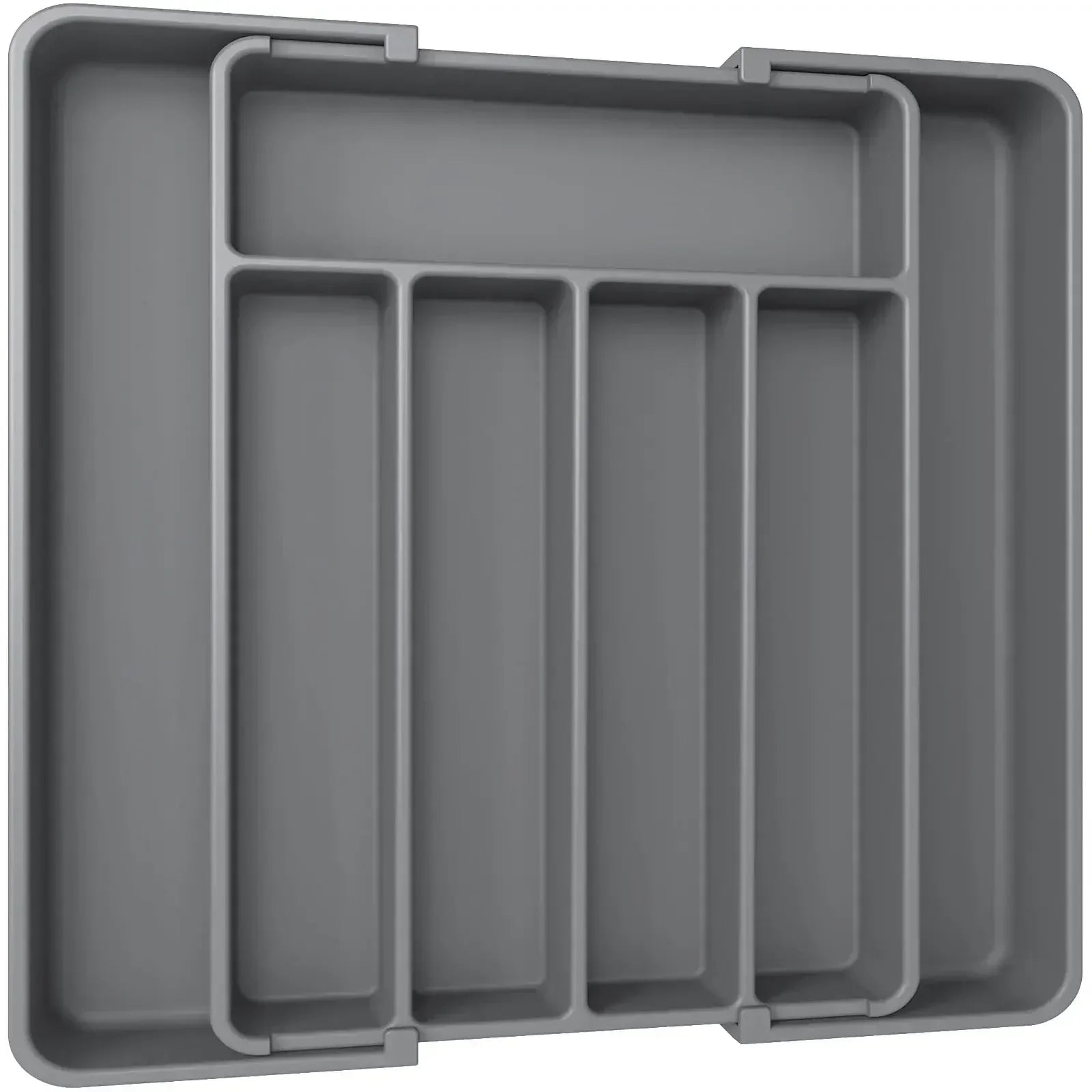 Adjustable Kitchen Drawer Organizer Tray for Cutlery and Utensils