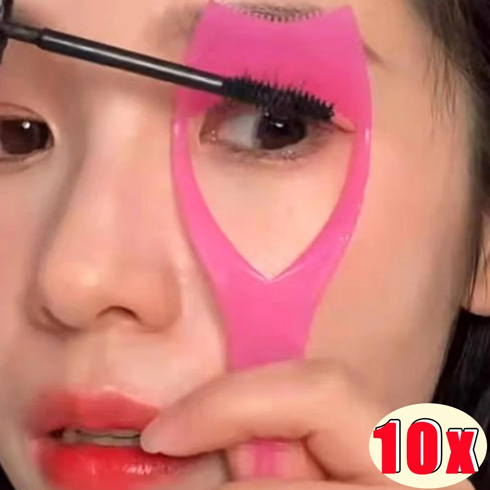 10pcs 3-in-1 Eyelash Tool Set Mascara Curler Comb Guide