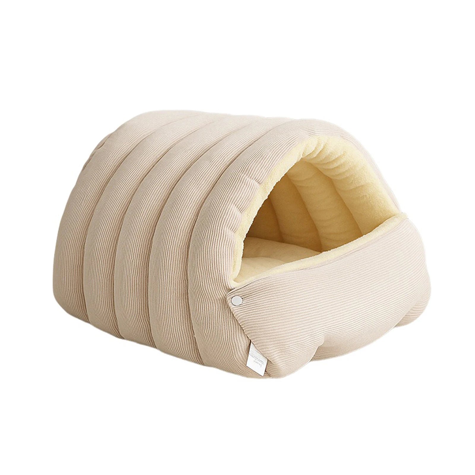 Removable Pet Cave Bed Plush Warm Tent Bed for Dogs and Cats
