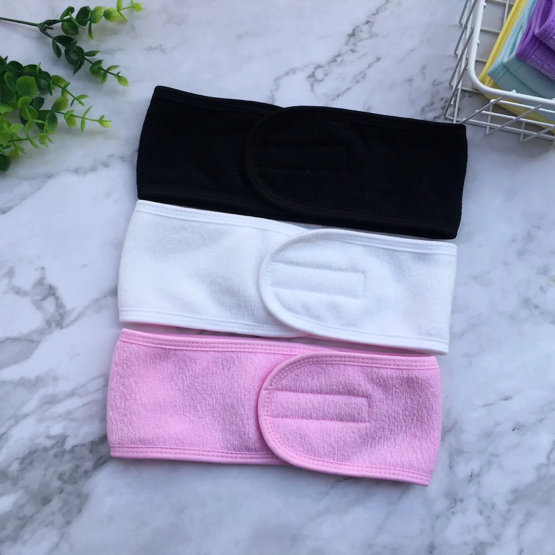 Adjustable Wide Makeup Headband Spa Yoga Hairband for Women
