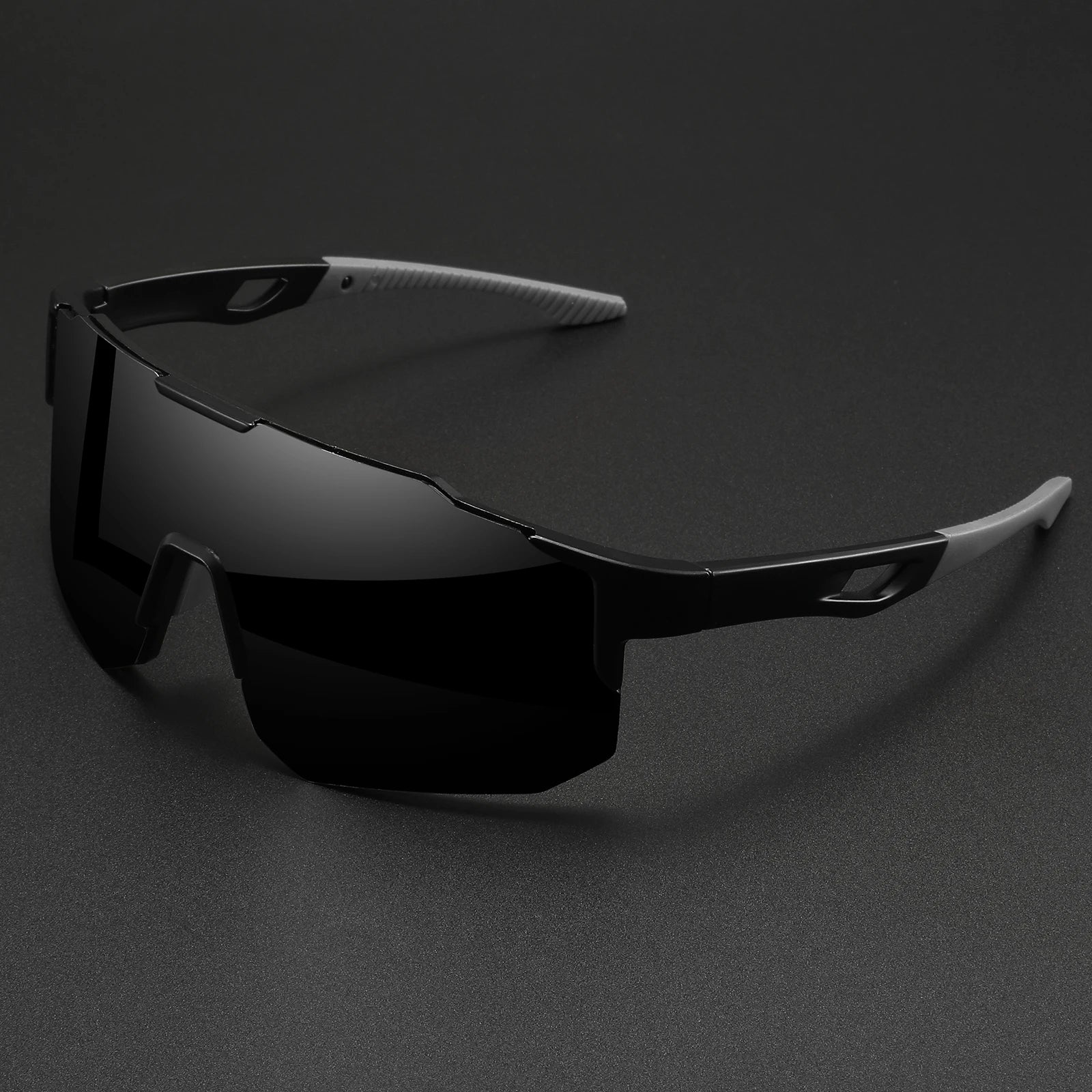 Oversized Wraparound Sports Sunglasses UV400 for Cycling Hiking Outdoor
