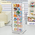 Multi Layer Dustproof Storage Box Cute Display Organizer