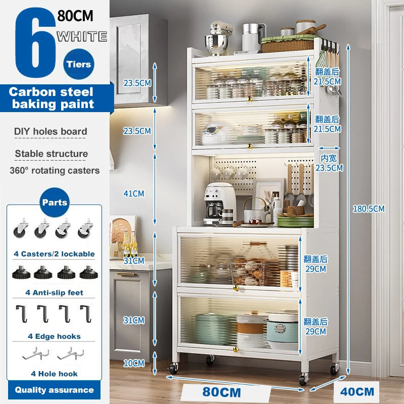 Countertop Organizer Kitchen Pantry Storage Shelf for Home Office