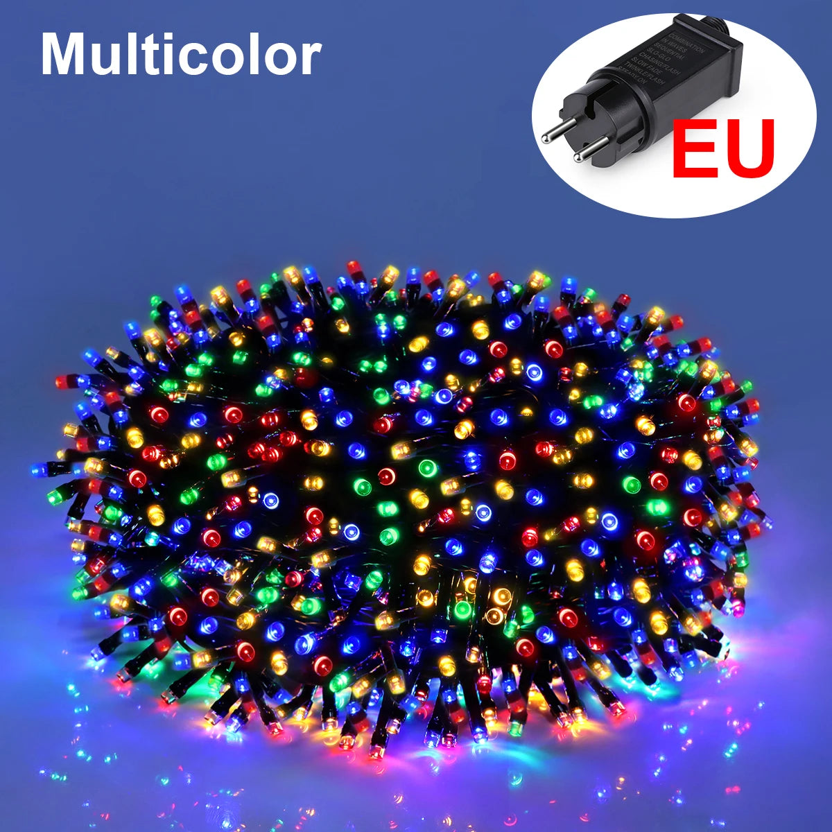 Waterproof LED Fairy String Lights 10M to 100M Outdoor Holiday Decor