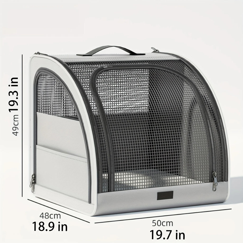 Portable Pet Car Bed Travel Seat for Dogs and Cats