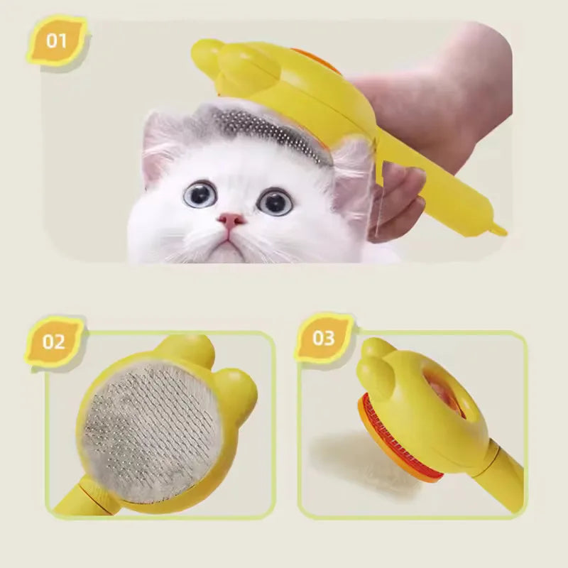 3 Piece Cat Grooming Set Nail Clippers Comb and Brush