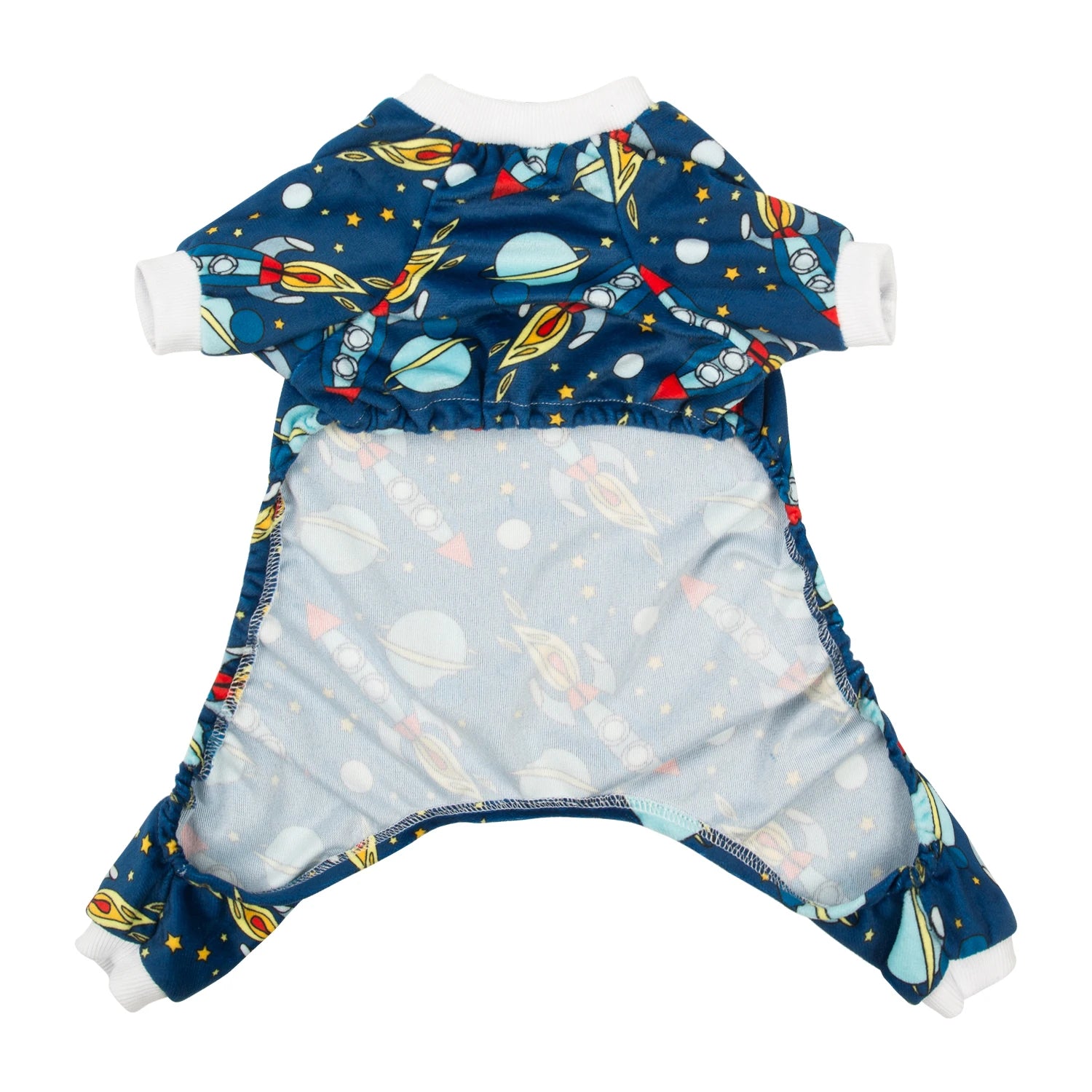 CuteBone Dog Pajamas Printed Pet Onesie for Male and Female Dogs