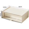 Desktop Storage Box with Drawers Collectibles Display Organizer