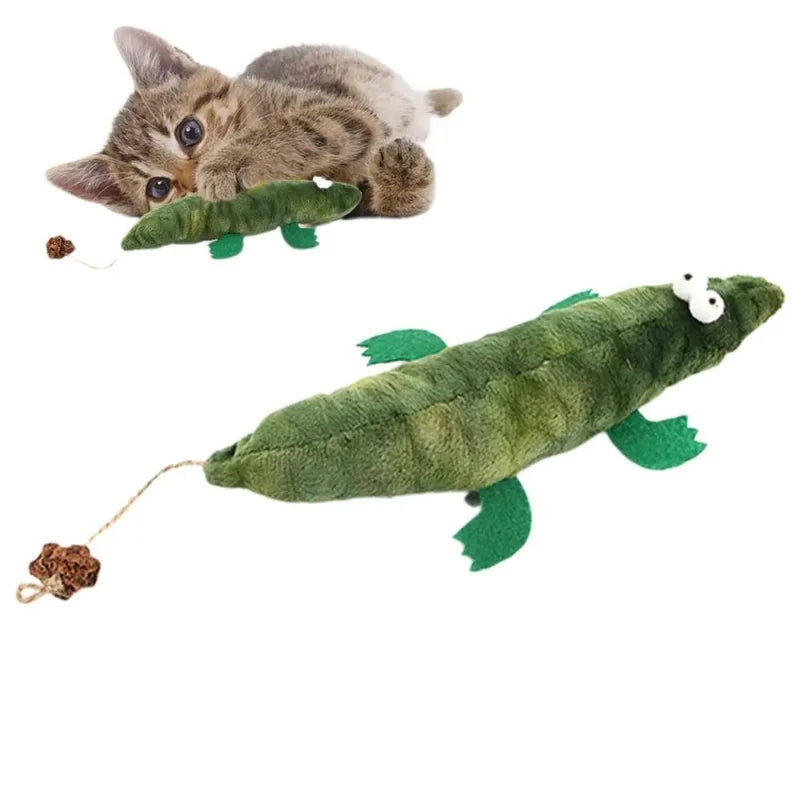 Soft Crinkle Cat Chew Toy Interactive Teething Toy for Cats