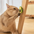 Avocado Catnip Ball Toy Rotating Interactive Cat Treat Toy