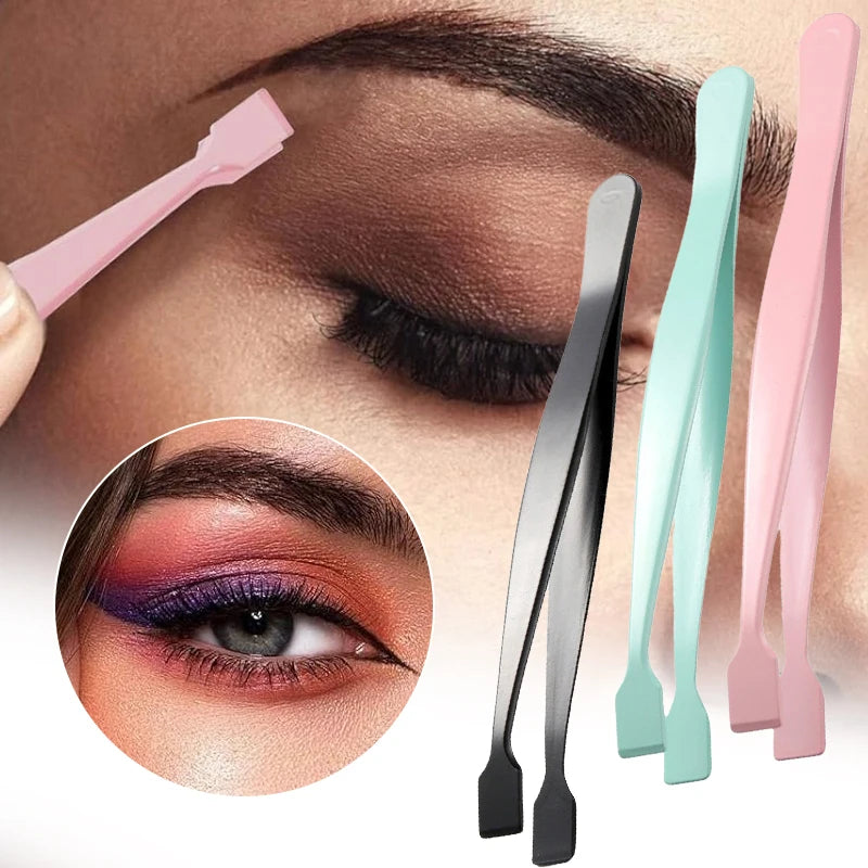 Professional Eyelash Extension Tweezers Precision Stainless Steel Tool
