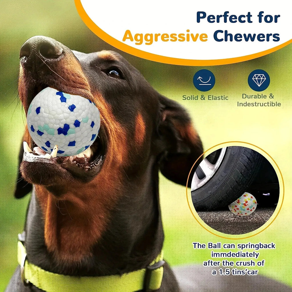 Durable Interactive Dog Chew Ball Teeth Grinding Toy for Pets