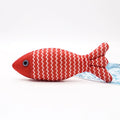 Catnip Fish Teaser Toy Interactive Cat Stick Peppermint Cat Toy