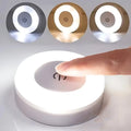 Portable USB Rechargeable LED Wall Night Light Touch Bedside Lamp
