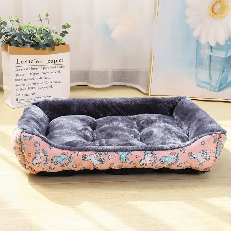 Winter Dog Sofa Bed Mat Soft Pet Cushion for Dogs and Cats