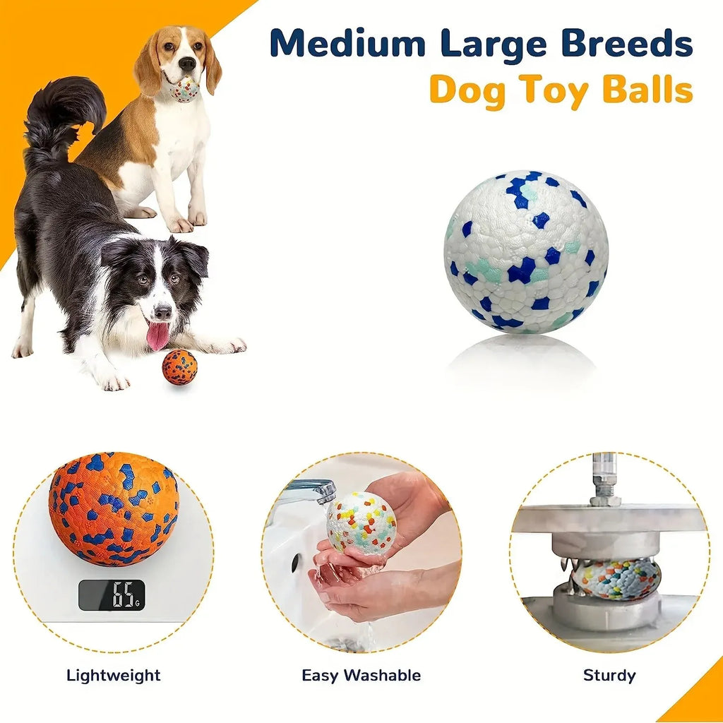 Durable Interactive Dog Chew Ball Teeth Grinding Toy for Pets
