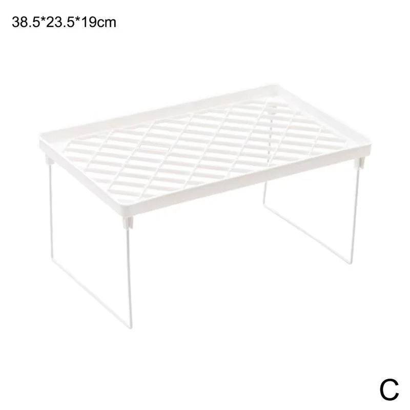 Home Closet Organizer Storage Shelf Space Saving Cabinet Rack