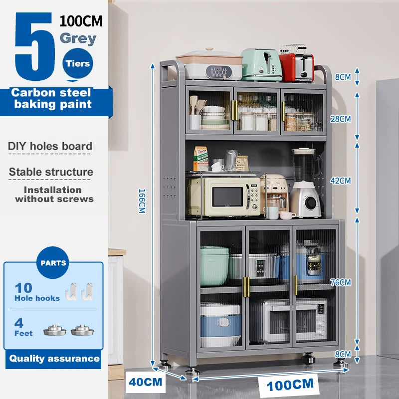 Countertop Organizer Kitchen Pantry Storage Shelf for Home Office