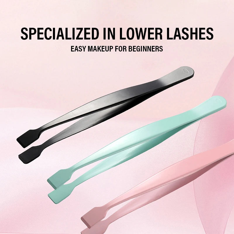 Professional Eyelash Extension Tweezers Precision Stainless Steel Tool