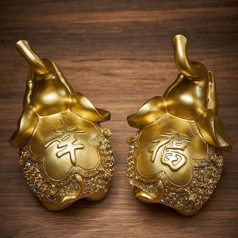 Creative Elephant Ornament Home Decor for Living Room and Office