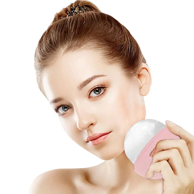 Ice Roller for Face and Eye Silicone Facial Skin Care Tool