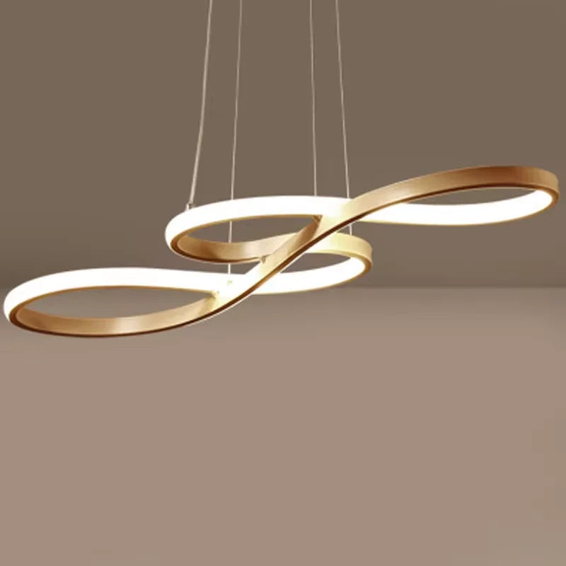 Modern Minimalist Dimmable LED Pendant Chandelier Light