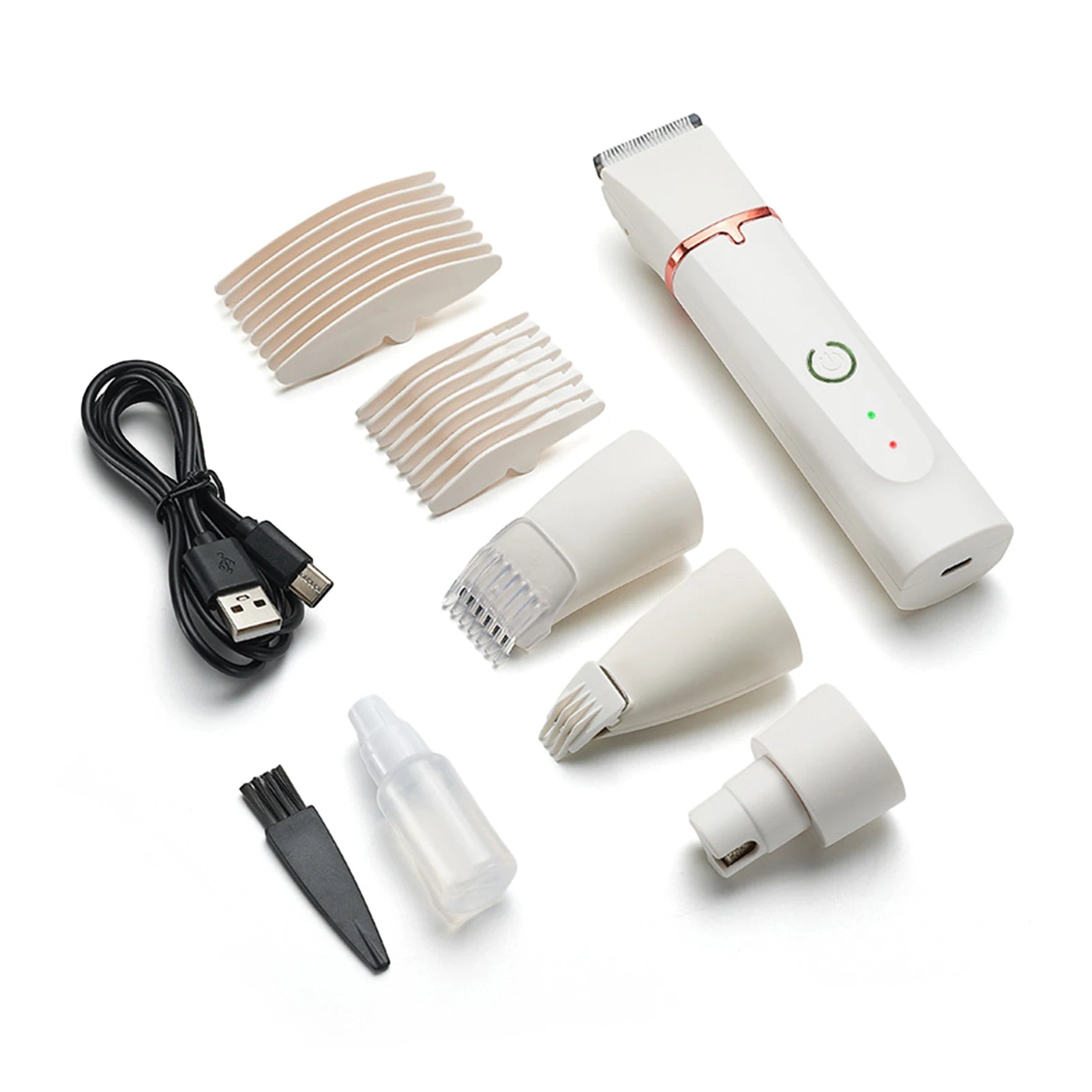 4 in 1 Electric Pet Grooming Kit Dog Cat Hair Clipper Trimmer