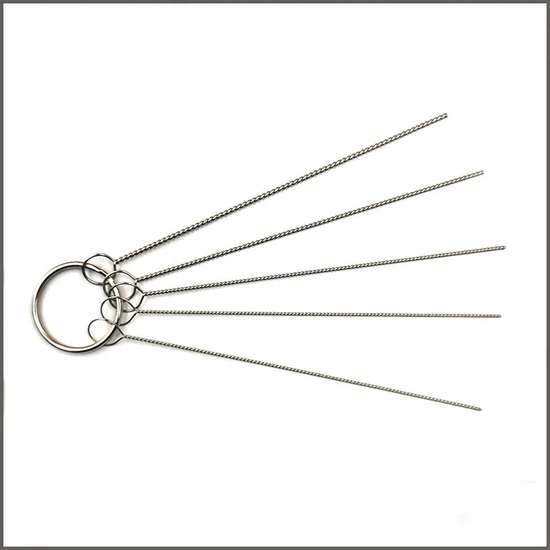 Carburetor Cleaning Tool Kit Jet Needles Brushes Set