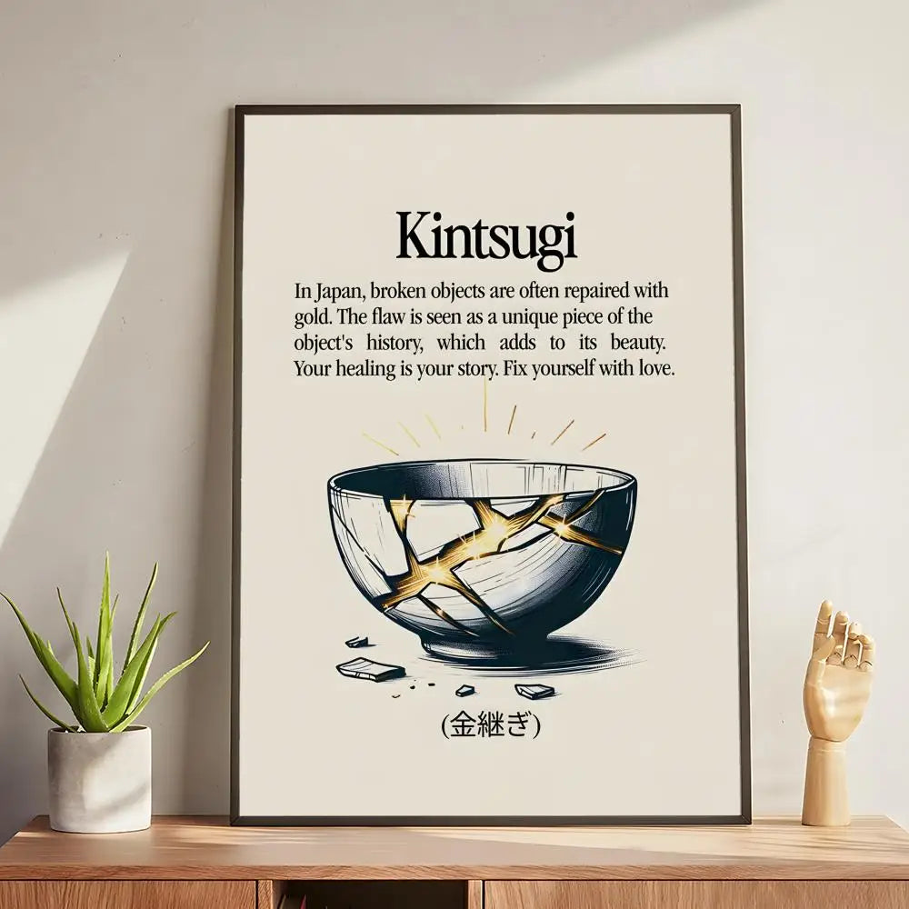 Inspirational Quotes Wall Art Poster Home Office Restaurant Decor