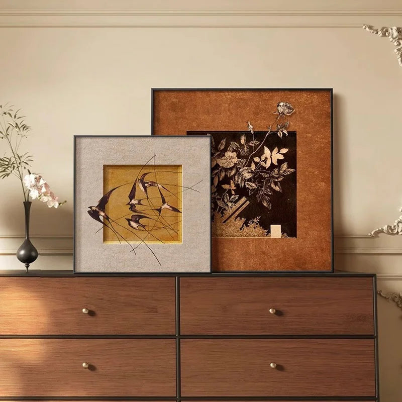Retro Modern Vintage Wall Art Decor for Living Room Bedroom