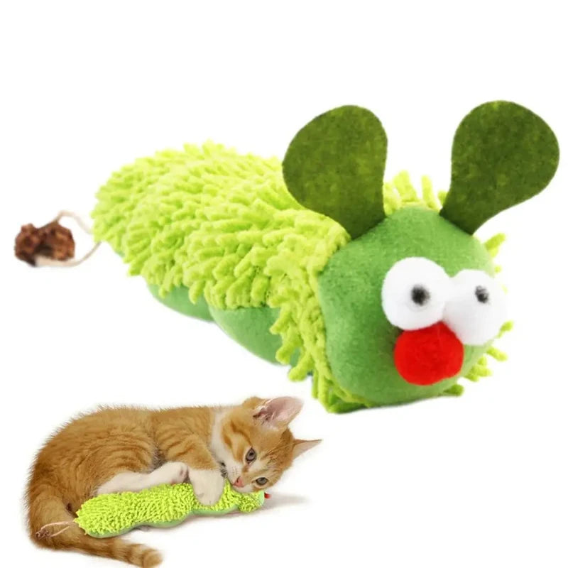 Soft Crinkle Cat Chew Toy Interactive Teething Toy for Cats