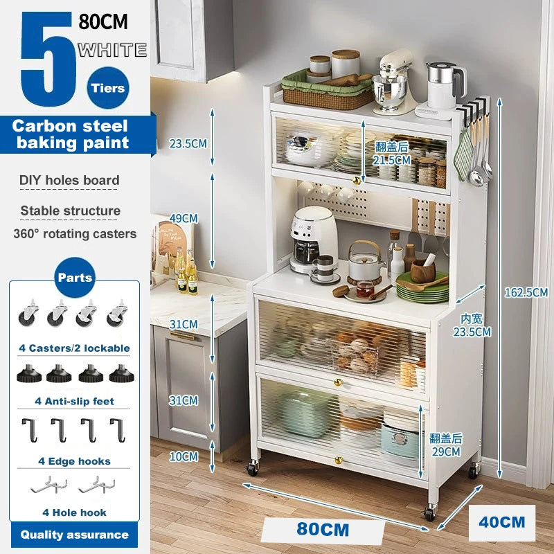 Countertop Organizer Kitchen Pantry Storage Shelf for Home Office